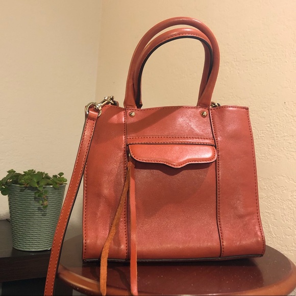 Rebecca Minkoff | mini MAB tote in coral - Picture 1 of 6